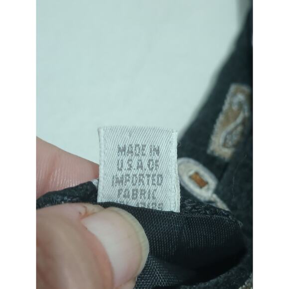 Alexander Lloyd 100% Imported Silk Black Print X-long Tie Made In USA - Picture 4 of 8